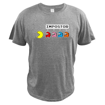 Medzi Nami T Shirt Pac-Man Impostor Tričko Bavlna Vysokej Kvality Handričkou Priedušná Homme Tee Topy
