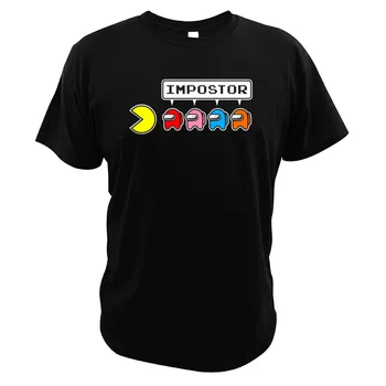 Medzi Nami T Shirt Pac-Man Impostor Tričko Bavlna Vysokej Kvality Handričkou Priedušná Homme Tee Topy