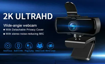 1080P 480p 720p HD Webkamera s Mikrofónom Otočná PC Desktop Web Kamera Cam Mini Počítač Webkameru Cam Video Nahrávanie Práce