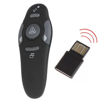 USB Prezentáciu, Diaľkové Ovládanie Praktické Diaľkové Ovládanie Zbrusu Nový Wireless Presenter Pripomienky