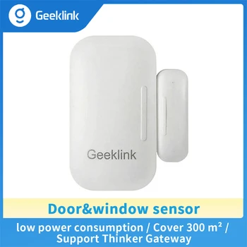 Geeklink Smart Home Automation Bezpečnostný Alarm Dverí Senzor okenný Otvor Magnet Android IOS APLIKÁCIE, Wifi Bezdrôtové Diaľkové Controllor