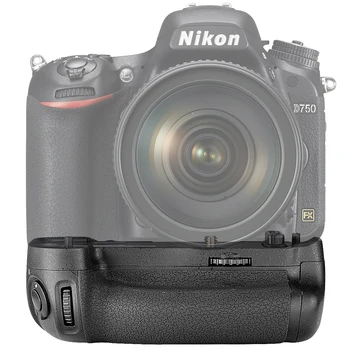 Neewer Battery Grip Pack Náhrada za Nikon MB-D16 pre Nikon D750 DSLR Fotoaparát