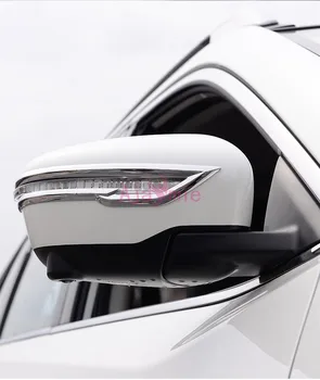 Chrome Auto Styling Dvere Zrkadlo Pokrytie Prekrytie Zozadu Výbava Panel Rám Auta 2016 2017 2018 2019 Pre Nissan Qashqai Príslušenstvo