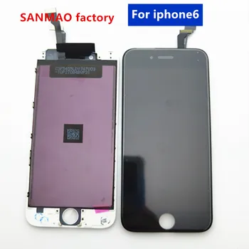 AAA+++LCD Displej Pre iPhone 6 7 8 6S Plus Dotykový Displej Výmena Za iPhone 5 5C 5S SE Č Mŕtvy Pixel+Tvrdené Sklo+Nástroje+TPU
