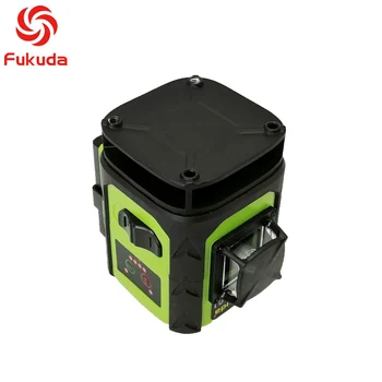 Fukuda 4D laser úrovni 16 lines green laser úrovni Automatickom Vyrovnanie 360 Vertikálne&Horizontálne Otváravo-Vonkajšie Režim