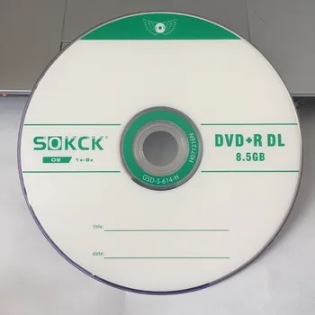 Veľkoobchod 25 disky 8.5 GB Triedy A Prázdne Vytlačené D9 DVD+R DL Disk