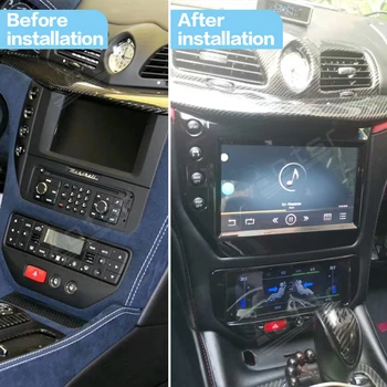 Android Dotykový LCD, klimatizácia, Displej GPS Navigácie Pre Maserati GT/GTS/GF/MC 2007-2017 Auto Rádio Multimediálny Prehrávač Stereo