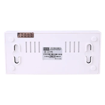 9 Porty Plastové Shell Ethernet Ploche Čistá Práca Prepínač Splitter RJ45 10/100Mpbs Switcher TXE09101 NÁS Plug
