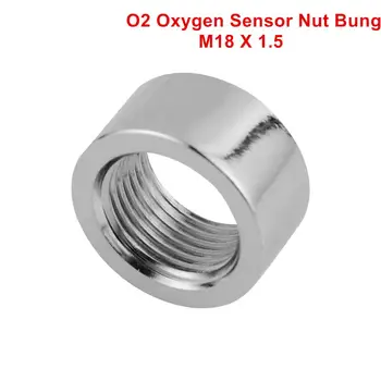 1 ks O2 Kyslíkový Senzor Matica Uzatvárací O2 Štandardné M18 X 1,5 304, Závit Matice Uzatvárací Nerezová Oceľ Výfukové Zvaru-Na