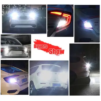 4x T15 W16W 912 LED Žiadna Chyba Späť Do Zadnej Žiarovky pre Toyota RAV4 2018 CH-R CHR 2019 Corolla Camry Yaris Chvost Signál Lampa