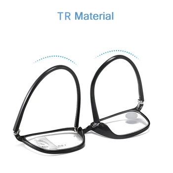 Seemfly Progresívna Multifokálna Okuliare na Čítanie TR90 Anti Modré Lúče Vysokej Kvality v Blízkosti Ďaleko Pohľad Zväčšovacie Presbyopia Okuliare