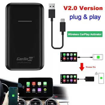 Carlinkit 2.0 USB Update IOS 13 Apple CarPlay Bezdrôtový Auto Connect Pre Auto OEM Originálne Káblové CarPlay Na Bezdrôtové Carplay