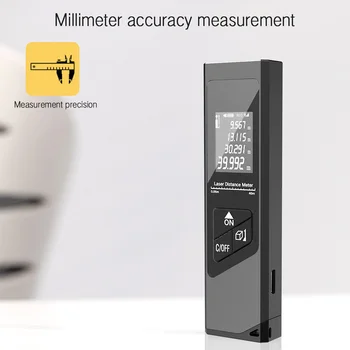 40M Smart Digitálny Laserový Merač Vzdialenosti Rozsah Prenosné Diaľkomer Rozsah Finder Mini Ručné Meranie Vzdialenosti Nástroj Meter