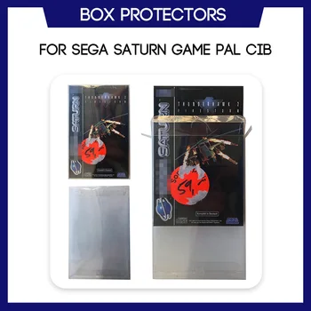 Box Chránič Pre Sega Saturn Hra PAL CIB Zákazku Náhradné Jasné, Plastový kufrík