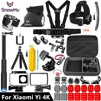 SnowHu Pre Yi 4K Lite Príslušenstvo Selfie Octopus Statív Pre Yi 4K 4K+ Lite Činnosť Medzinárodná Akcia Fotoaparát GS27