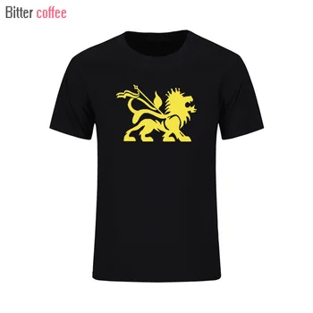 NOVÝ Lev Z Júdovho Módne Mens T-Shirt Reggae Bob Marley Rasta Biely muž tričko blusa zadarmo pánske Topy & Tees
