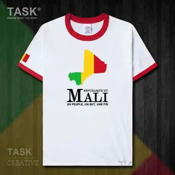 Mali národný tím Bamako mens t tričko fashion 2019-Krátke rukávy T-shirt pánske ležérne športové oblečenie bavlnené tričko krajiny 50