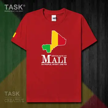 Mali národný tím Bamako mens t tričko fashion 2019-Krátke rukávy T-shirt pánske ležérne športové oblečenie bavlnené tričko krajiny 50
