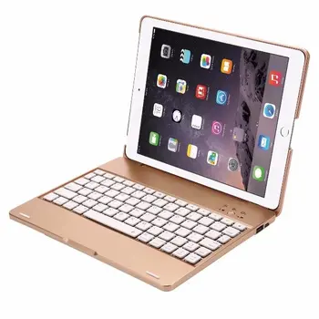 Luxus pre iPad 2 3 4 v Prípade Klávesnice Kovový Stojan, Bluetooth, ABS obal pre iPad2 iPad3 iPad4 Ckhb-55A Klávesnice Kovové puzdro Stojan