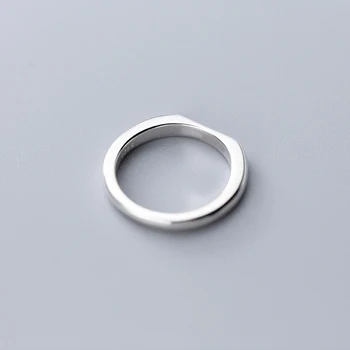 Modian Autentické 925 Sterling Silver Geometrické Rez Linky Krúžok pre Ženy Darček Módne Minimalistický Krúžok Jemné Šperky Príslušenstvo
