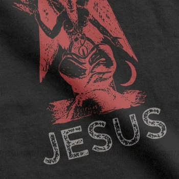Nie Dnes Ježiš - Satan Tee Tričko Topy Sigil Z Baphomet Smrť pre Ženy T-shirt Módne Tričko Bavlnené Oblečenie pre Ženy