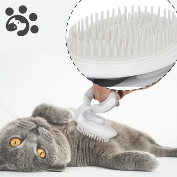 Mačka Kefa pre Psov Pet Hair Remover Starostlivosti Nástroje Cat Česať Psa Pripraviť Prelievanie Kefa pre Mačky Čistenie Pet HairBush M017-S