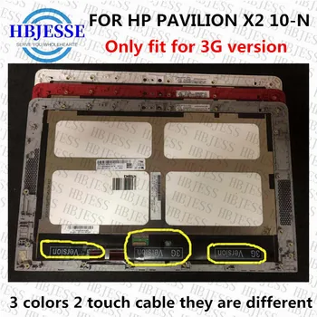Pôvodné 3G Verzia Pre HP X2 LCD Displej Dotykový Displej sklo Digitalizátorom. Montáž PRE HP PAVILION X2 10-N 10N TV101WXN-NP0