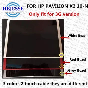 Pôvodné 3G Verzia Pre HP X2 LCD Displej Dotykový Displej sklo Digitalizátorom. Montáž PRE HP PAVILION X2 10-N 10N TV101WXN-NP0