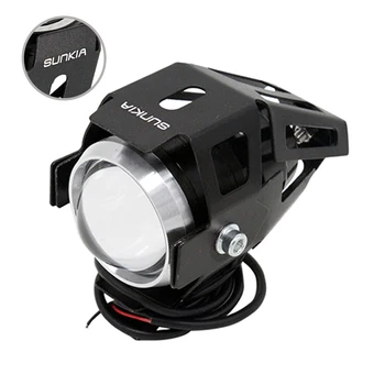 2ks/Set SUNKIA L5, 3 Režimy 3000LM LED Osvetlenie S vypínačom 125W CREE Čipom Auto Projektor Vedúci svetlo Motocyklové Hlavu Hmlové Svetlo