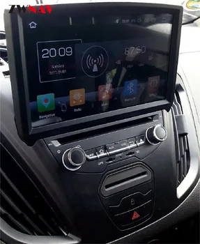 Android 9 4+64 G S Carplay Auto multimediálny prehrávač, GPS navigáciu Pre Ford Transit Custom 2016 vedúci jednotky CD prehrávač, magnetofón