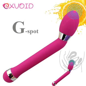 EXVOID Upozorňuje AV Stick Čarovná Palička Vibrátory Sexuálne Hračky pre Ženy Silné Vibrácie G-spot Masér Dildo Silikónový Vibrátor