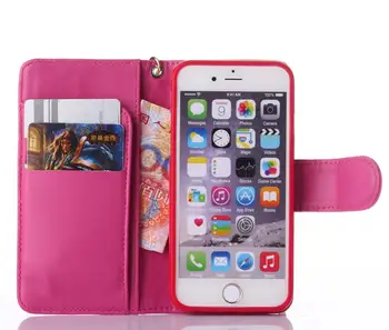 Camellia Kože Flip puzdro Pre iPhone12 11 Xs Max XR 78plus 6s SE2020 TPU Mäkké Peňaženky Karta Vrecká Kryt Puzdro Ochrana Tela