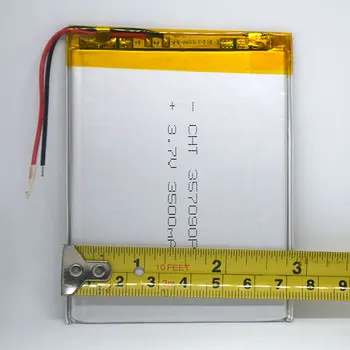 Batéria 2 Drôt 3,7 v 3500mah 7 Palcový Tablet Univerzálny Polymer Lithium Batéria pre PiPO S1/ S1 Pro +Nástroj Skrutkovač