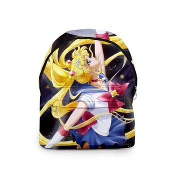 Anime Sailor Moon Tsukino Usagi Cosplay Batoh Chibiusa Oxford Veľkú Kapacitu Na Zips Batohu Aktovka Tašky Cez Rameno Batoh