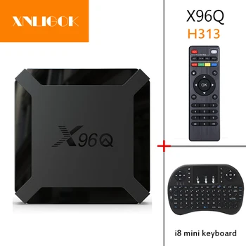 Android 10.0 TV Box X96Q 2g16g 1g/8g Allwinner H313 Podpora 4K 3D Netflix Youtube IPTV Set-Top Box Media Player