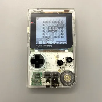 GBP s novými shell a 2,6 palcov vysoký jas LCD Profesionálne Renovované Pre Game Boy Vrecku
