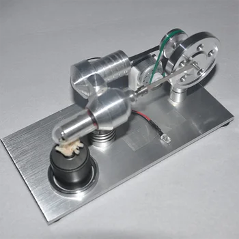 2020 DIY Vzduchu Stirling Motor Motor Model Externého Spaľovacieho Motora Školy + Žiarovka Demonštrácia Vzdelávania Hračka Kit Pre Dieťa