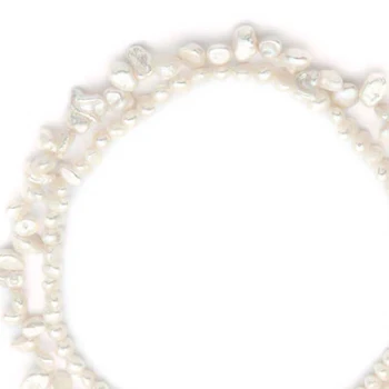 DM Módne Šperky Barokový Perlový Náhrdelník Nádherné Dvojité Prírodné Sladkovodné Perly Bisuteria Mujer 2020 Handmad Darčeky Pre Ženy