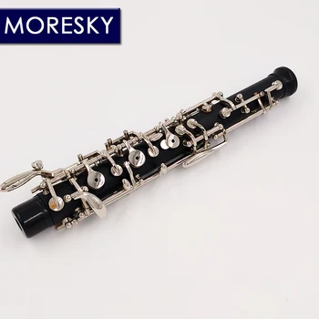 MORESKY Profesionálne Tlačidlo C Oboe Semi-automatické Štýl Cupronickel nickelplate MORESKY Oboe S01
