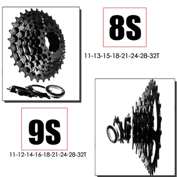 VXM Požičovňa Freewheel MTB 24 27 30 33s freewheel reťazové kolesá 8 9 10 11 12 rýchlosť kazeta MTB Bike zotrvačníka Ozubené Koleso Časti