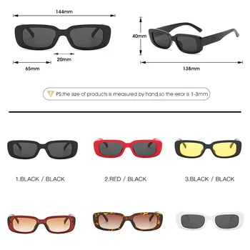 Námestie slnečné Okuliare Ženy 2020 Vintage Značky Dizajnér Slnečné okuliare, Retro Obdĺžnikových Mužov Slnečné Okuliare Žena Žena Eyewears UV400