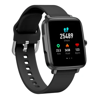 KUMI KU1 S Smart Hodinky Muži Ženy plne Dotykový Fitness Sledovanie Krvného Tlaku a Srdcového tepu BT5.0 Smartwatch Pre Android IOS
