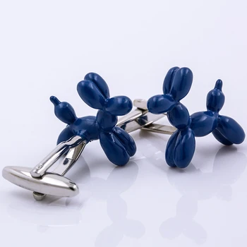 Francúzsky KFLK šperky pre mužov manžetové gombíky veľkoobchod značky košele manžetové gombíky modrej zvieratá tlačidlo svadobné vysoká kvalita hostí