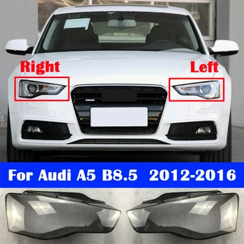 Auto Svetlo Lampy Kryt Pre Audi A5 B8.5 2012-Všetky Nového Predného Svetlometu Objektív Prípade Transparentné Sklenené Tienidlo Shell Svetlomet