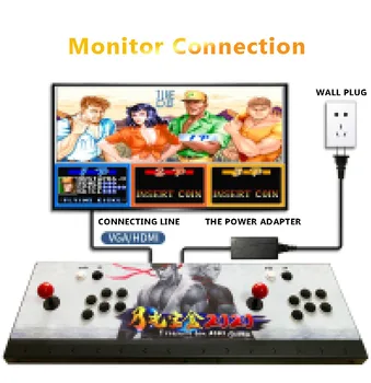 Pandora Moonbox Arcade Rodiny Boxer Rocker Dvojité Hru Stroj Nostalgické Ploche Konzoly Small Computer