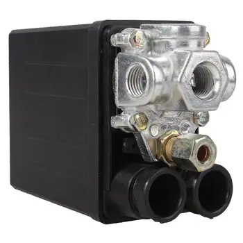Ťažká Kompresor Tlakový Spínač Ovládanie Ventilu 90 PSI -120 PSI D8C5 Prepínače Plastové