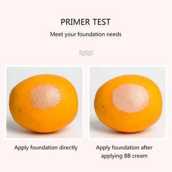 3 Farby make-up Primer Hydratačný Olej-kontrola Kryt Kazy Aj Farbu Pleti Izolácie Krém na Starostlivosť o Pleť Tváre Beauty make-up