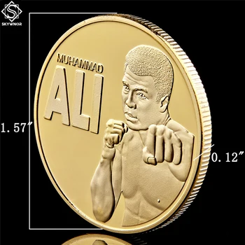 USA Box Muhammad Ali-Haj Majsterka Sveta Športovec Storočia Zberateľskú Mincu