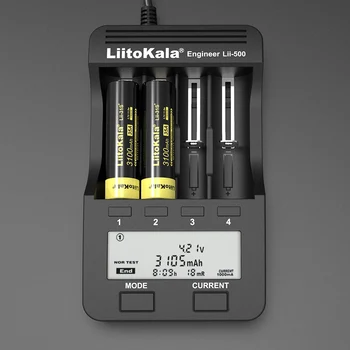 4PCS LiitoKala Lii-31S 18650 3,7 V 3100mA 35A napájanie lithium-ion batéria pre LED baterka / elektrickú vŕtačku / autíčka