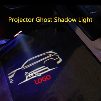 2 Kus Na TOYOTA HIGHLANDER (2007-2019) Auto LED Dvere Výstražné Svetlo Projektora Ghost Tieň, Svetlo Vitajte Svetlo